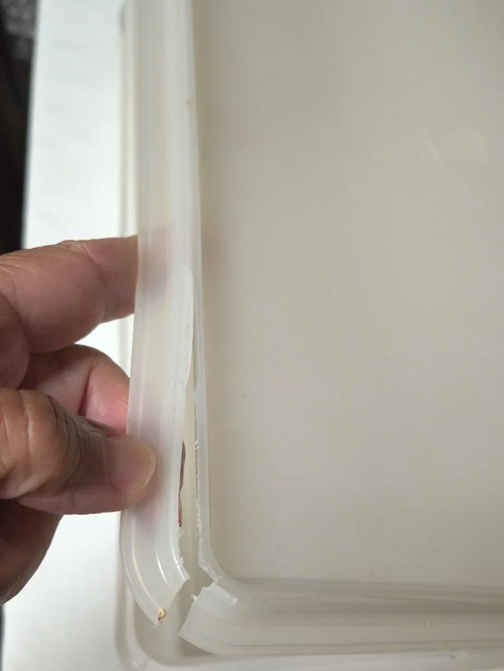 Tupperware Cream Tablet Storage Tray 290-9 Container Vintage With Lid
